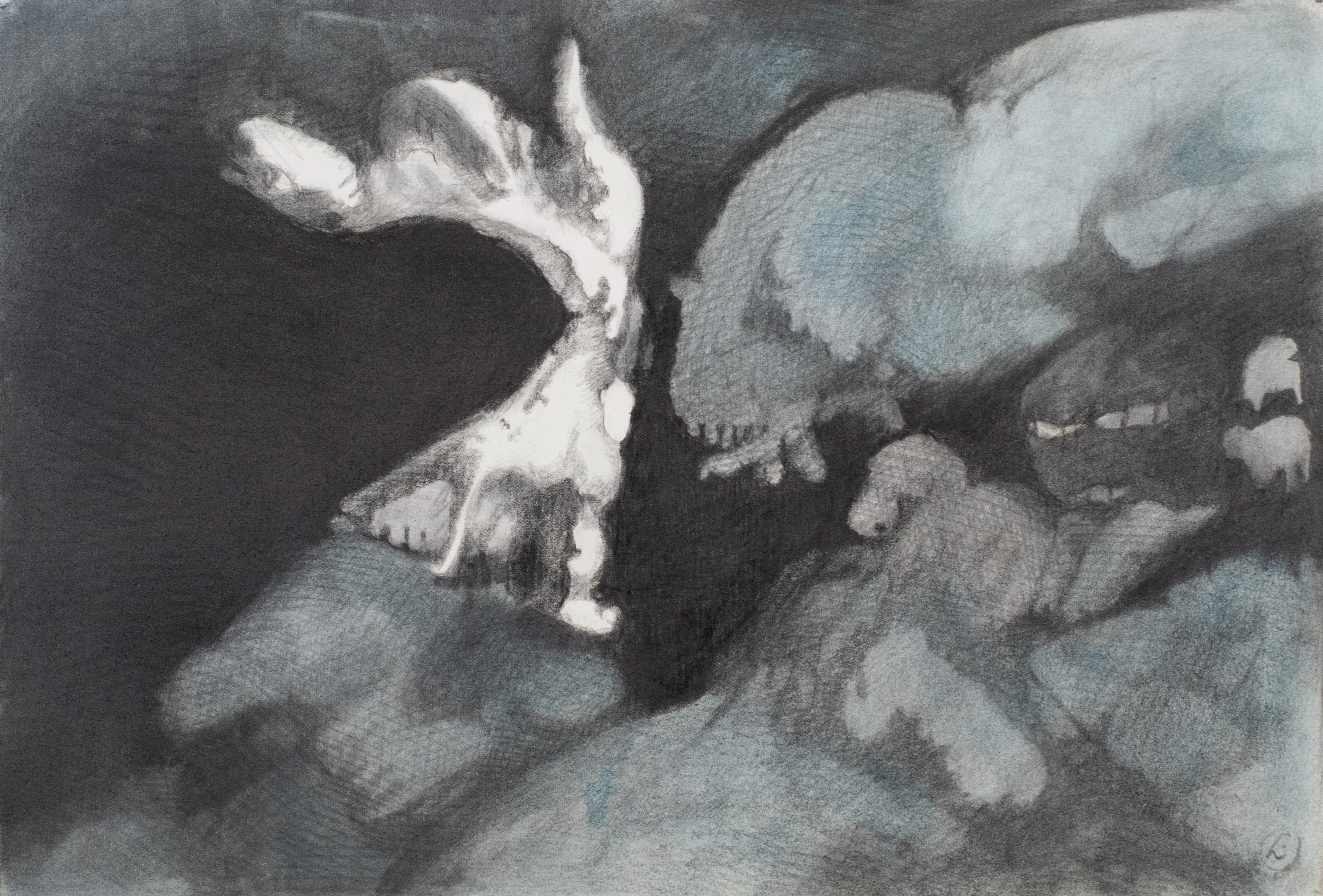 Art with the title "Close Inspection".