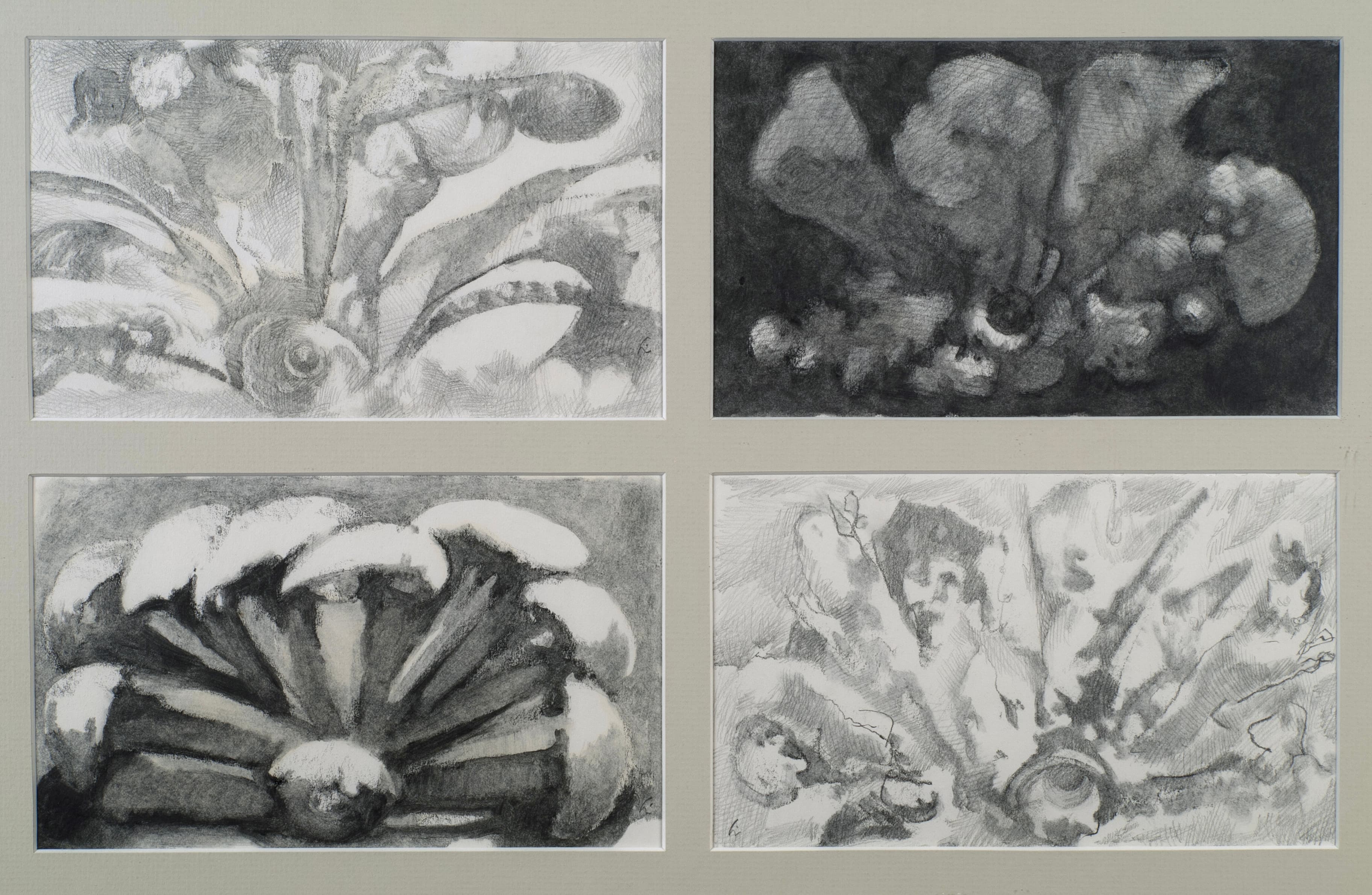 Art with the title "Eye Out, Four Ways".