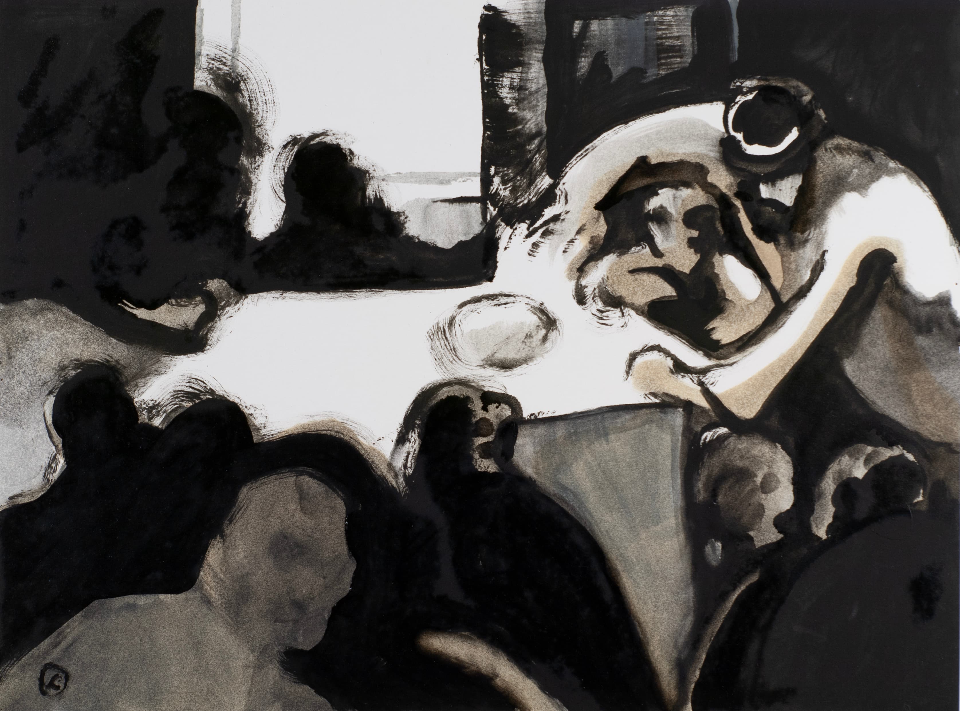 Art with the title "Last Supper Study 13".