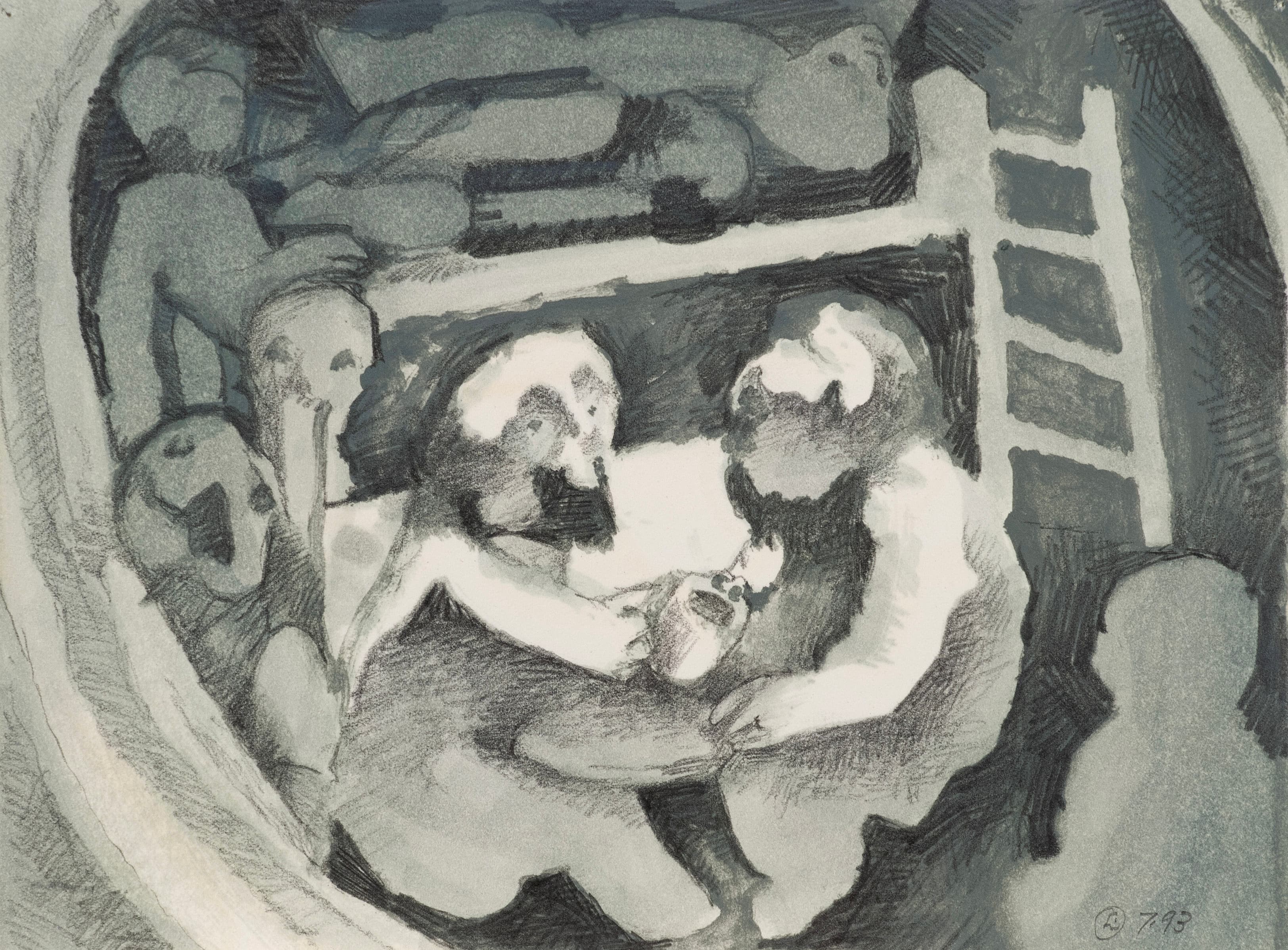 Art with the title "In the Hold Study 3".