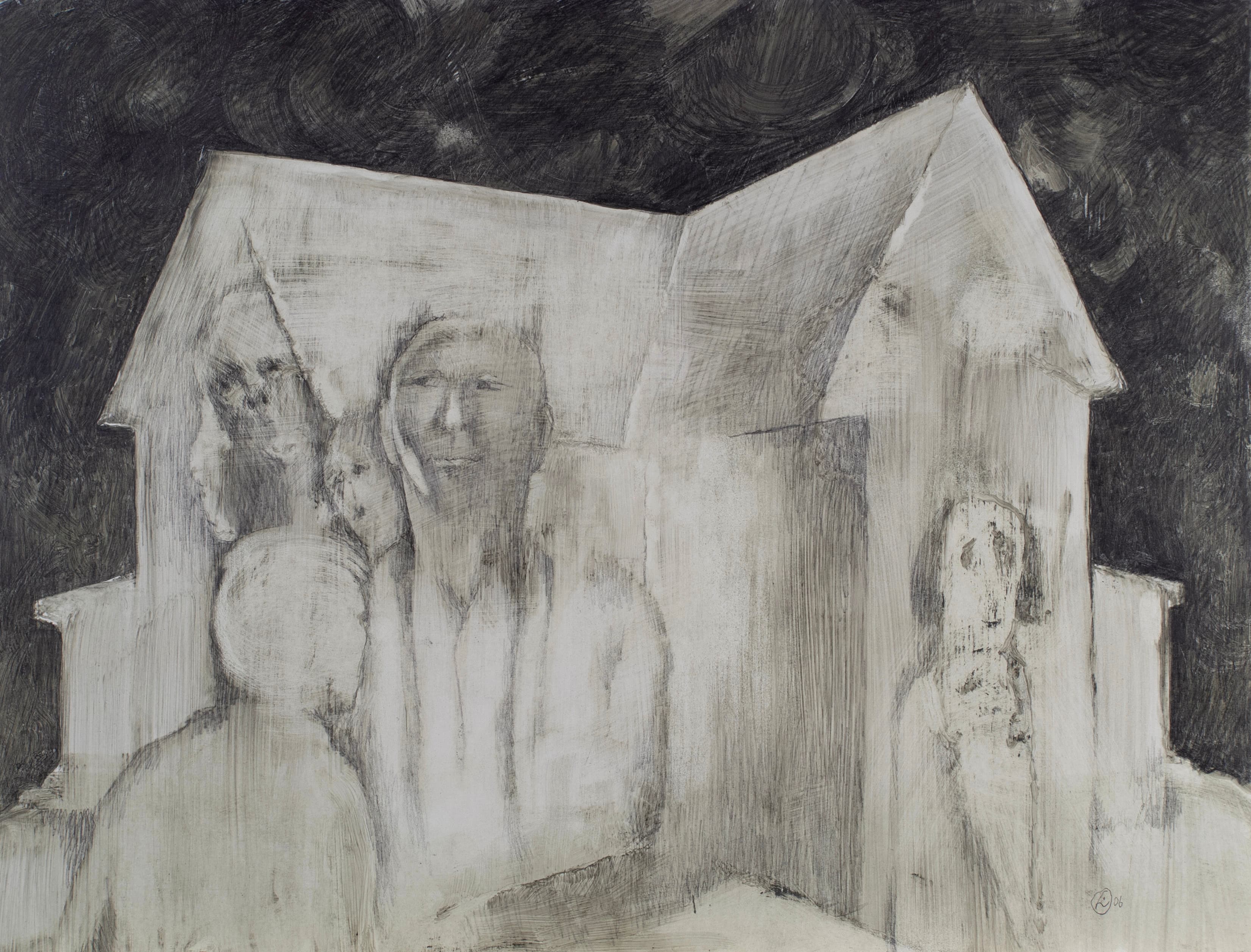 Art with the title "Occupied Structures Study II".