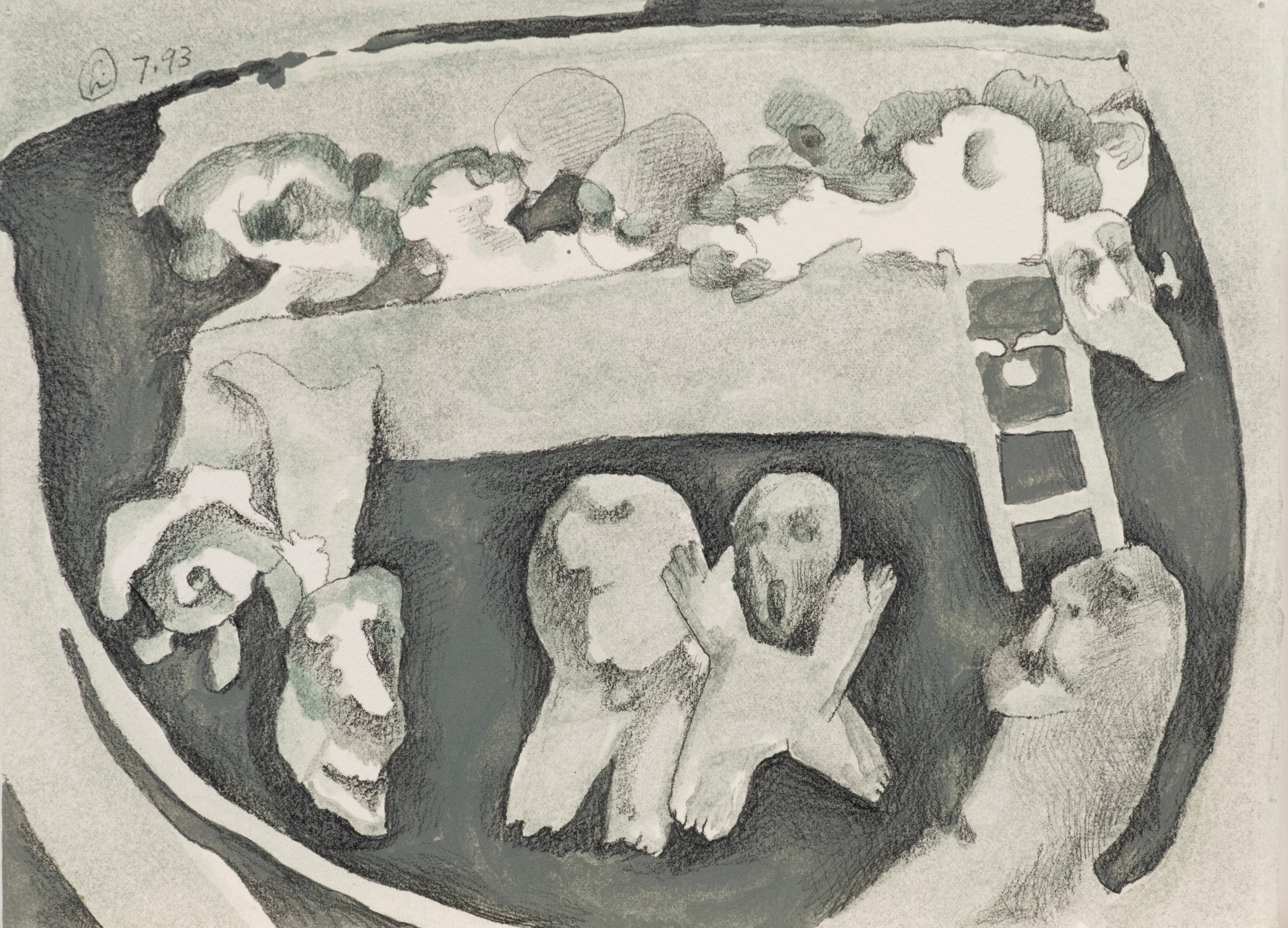 Art with the title "In the Hold Study 5".