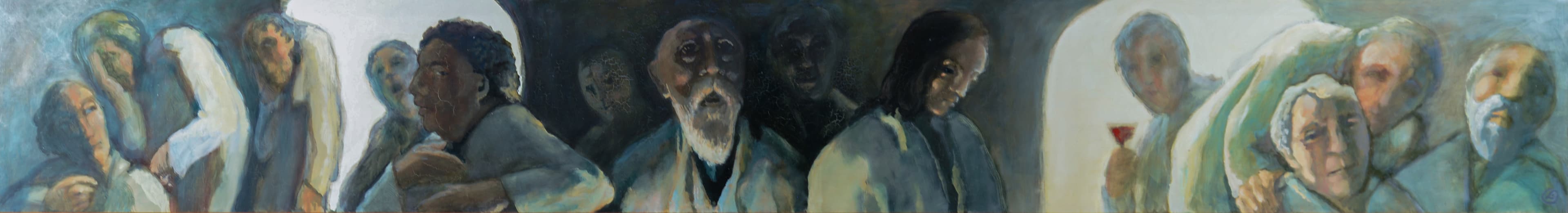 Art with the title "Long Last Supper".